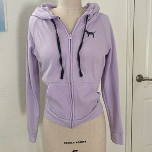 Lilac hoodie from PINK